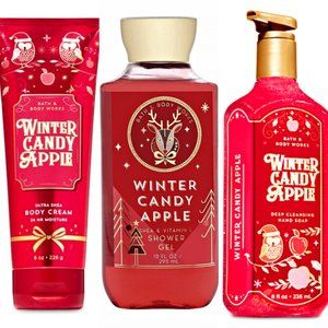 3pc NEW WINTER CANDY APPLE gift set
